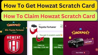 How To Get Howzat Scratch Card || How To Claim Howzat Scratch Card|| Howzat Scratch Card 2025