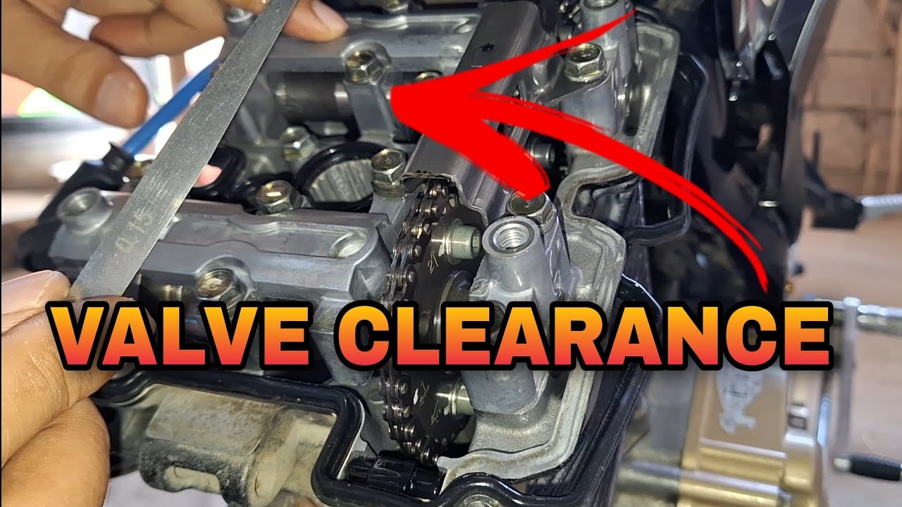 RAIDER R150 VALVE CLEARANCE