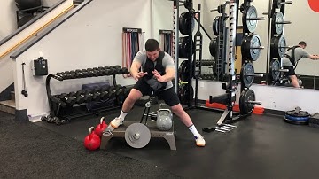 Matthew Ibrahim | kBox Elevated Lateral Squat w/ Push-Off