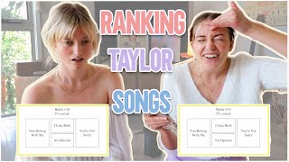 RANKING TAYLOR SWIFT SONGS  Revealing our TOP 20 *soooo hard*