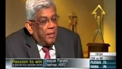 Deepak Parekh Chairman, HDFC addresses CNBC TV18 - Apr 21, 2012