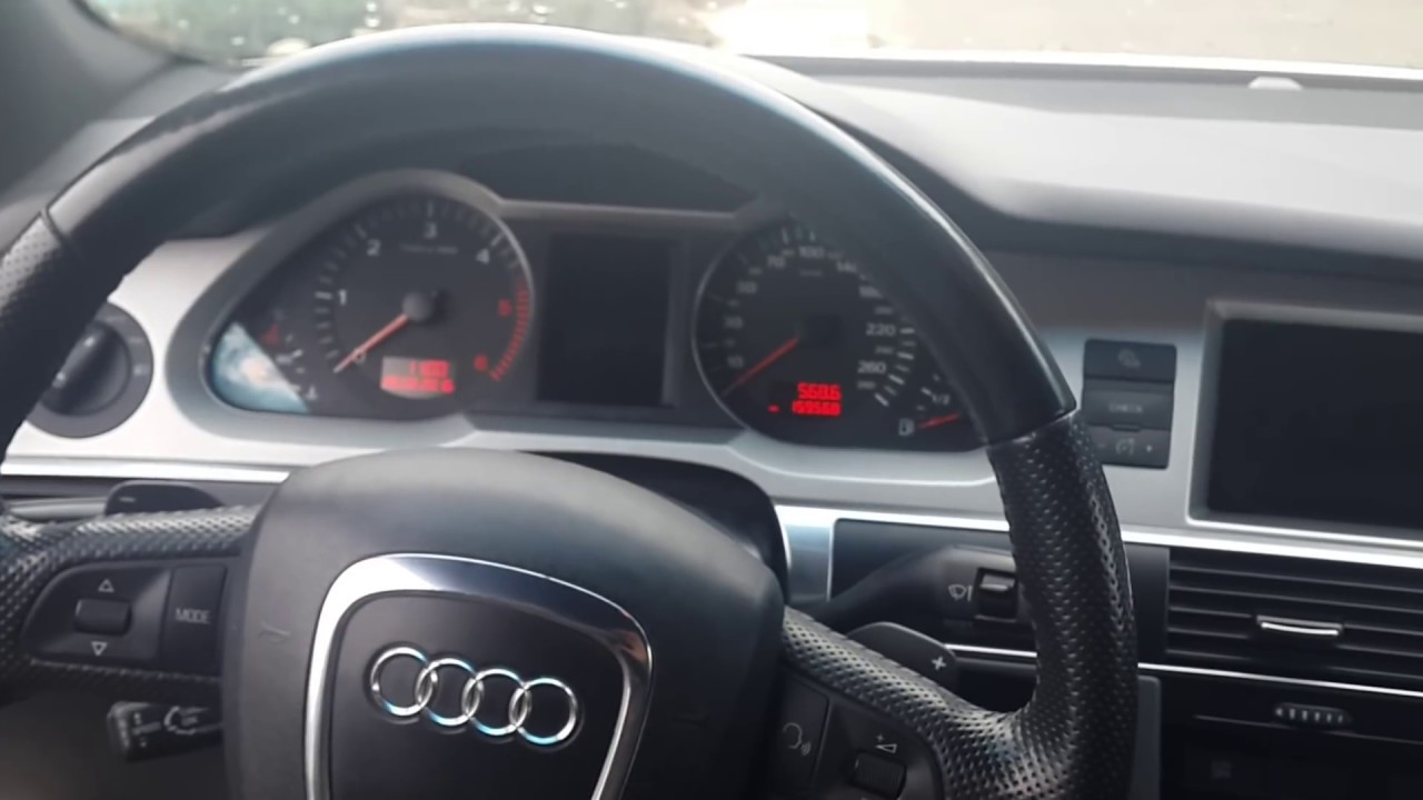 Audi a6 c6 ключ