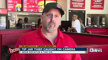 Police arrest woman in viral video of tip jar theft