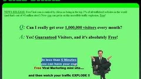 *Guaranteed* 1,000,000 visitors every month (Free Traffic)