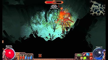 Fire bow shadow killing Weaver - Path of Exile gameplay