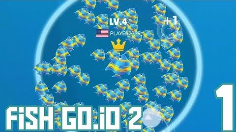 Fish Go.iO 2 gameplay walkthrough part 1(Android, iOS)