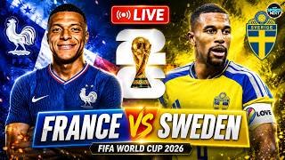 LIVE: France vs Sweden | FIFA World Cup 2026 | LIVE Stream Match | Super 32 | SportsNext