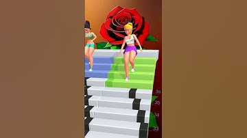 Dance Stairs Race Thrills W #youtubeshorts #shortsfeed  #shorts   Lv_820990