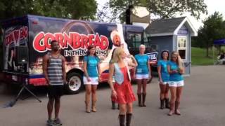 Laura Bell Bundy teaching the "Two Step"