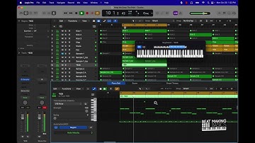 SILENT COOK UP -  ARRANGING A DRAKE SAMPLE TYPE BEAT IN LOGIC PRO X