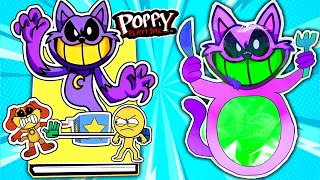Making Catnap Game Book🐱🐘（+Smiling Critters Squishy）Poppy Playtime Chapter 3