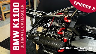 The ultimate caferacer EP3 - POWERBRICK BMW K1100RS - Frame, subframe & cooling system