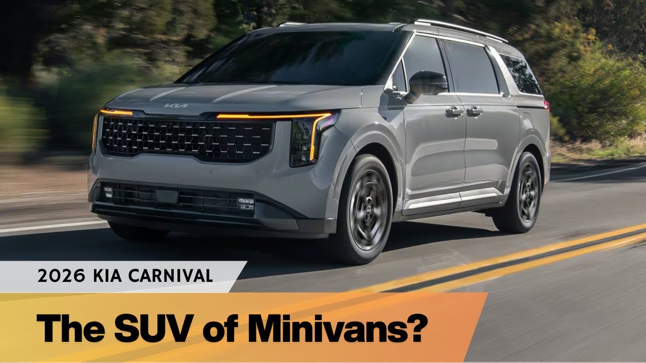 Is the 2026 Kia Carnival the SUV of Minivans? Bold Design, Price & Release Date!