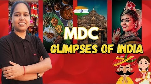 ug 1st semester Glimpses of India|Ppu mdc Glimpses of India syllabus previous year question paper|