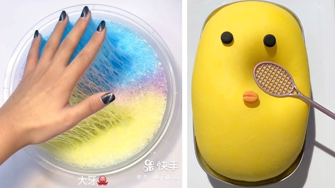 Vídeos de Slime Satisfatório & Relaxante 