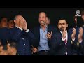 Prince William as the regular person at Aston Villa semi finals match
