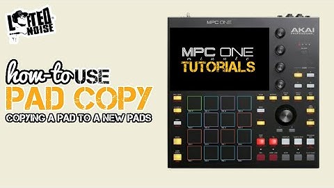 Akai MPC ONE minute Tutorial x Pad Copy x Chopping a Drum Break