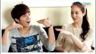 Mike He and Janine Chang for Sunny Happiness