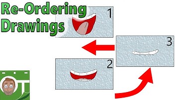 Re-ordering drawings in OpenToonz - for easier lip sync setup and accessibility