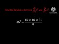 Summation Problem @MindSphereYT