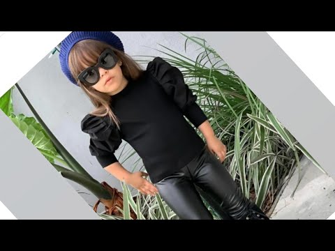 ملابس الشتاء قص وخياطة بلوزة بناتى شتوى بدون باترون للمبتدئين بطريقة مبسطة جدا