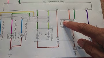 Car Turn signal flasher circuit explained