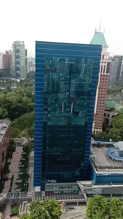 Pemandangan kota singapore di siang hari