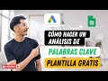 🔥Planificador de PALABRAS CLAVE de Google: Haz un Análisis SEO Profesional | + Plantilla GRATUITA