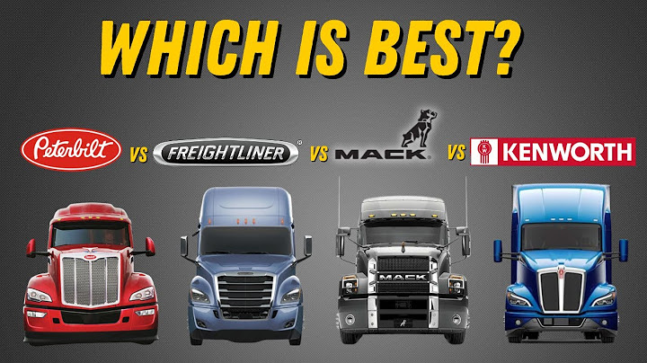 Best American Semi-Truck? ▶ Peterbilt vs. Kenworth vs. Freightliner vs. MACK