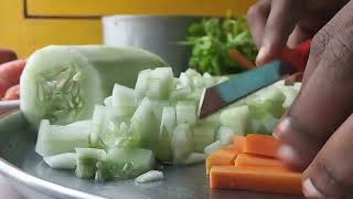 Vegetable salad / fireless cooking / healthy salad recipe #viral #salad #snacks