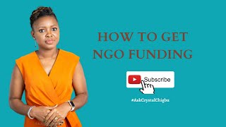 HOW TO GET NGO FUNDING - INDIVIDUAL DONATION
