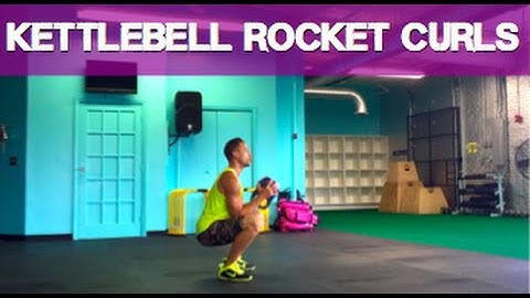 QUICK TIP: Bicep Curl Variation for Strong Arms, Abs, Booty! | Kettlebell Rocket Curls