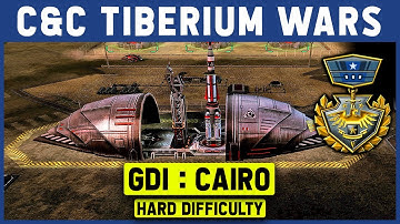 C&C 3 Tiberium Wars - GDI Mission 8 - Cairo [Hard / Patch 1.09] 1080p