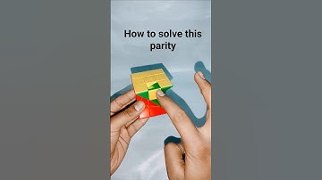how to solve this parity in twisty cube #shorts #shortsfeed