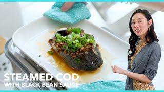 Steamed Cod with Black Bean Sauce