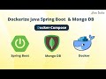 Deploy Spring Boot and MongoDB as Containers Using Docker Command & Docker-Compose | JavaTechie