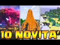 TOP 10 NOVITÀ in MINECRAFT *biomi*