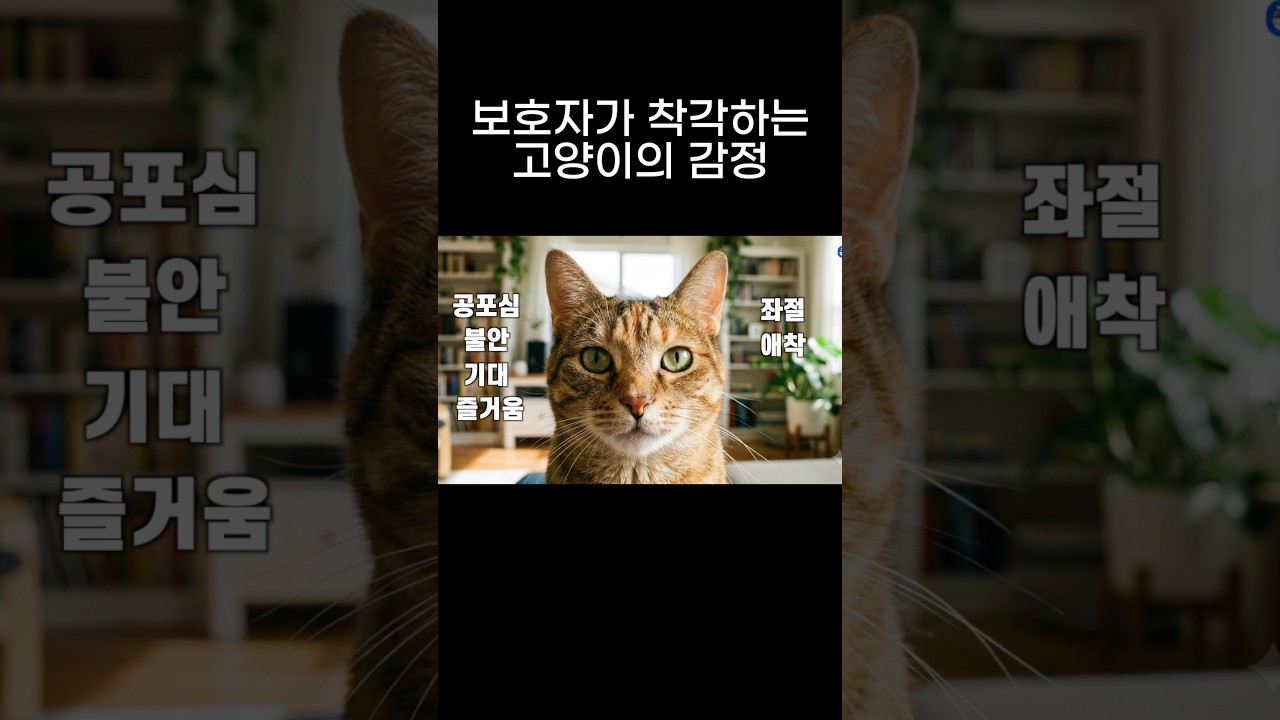 보호자가 착각하는 고양이의 감정