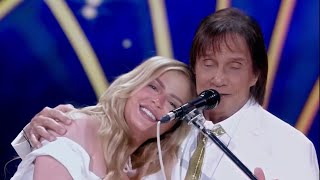 Roberto Carlos e Luísa Sonza cantam 