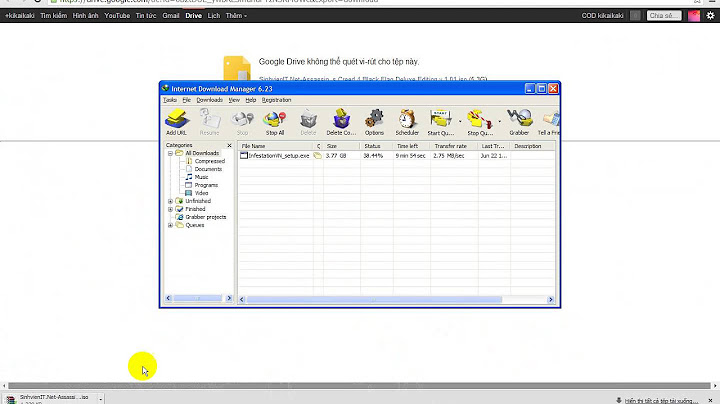 Idm không bắt link google drive lỗi servicelogin htm năm 2024