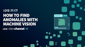 How-To find anomalies with machine vision