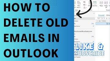How To Delete Old Emails In Outlook/ how to delete old mails in outlook/how to delete old emails.