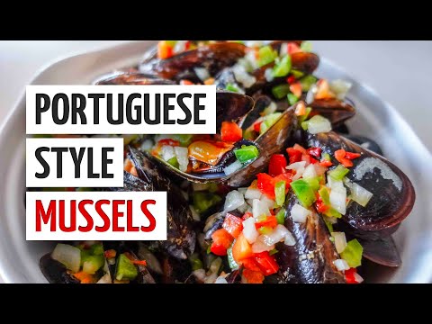 Portuguese-Style MUSSELS recipe 😋
