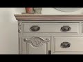How to use annie sloan chalk paint on furniture to create a swedish gustavian look