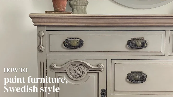 How to use Annie Sloan Chalk Paint on furniture to...