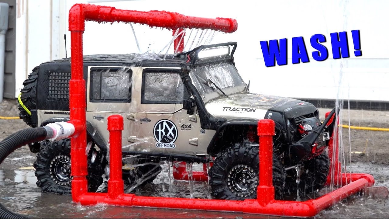 rc car wash