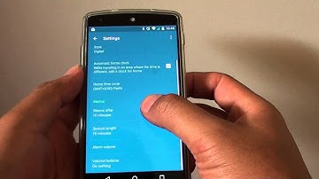 Google Nexus 5: How to Change Clock Home Time Zone