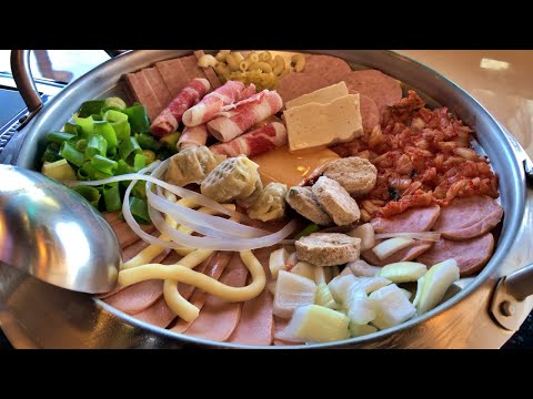 Korean army stew(Budae-jjigae) One of the most favorite Korean foods by foreigners lately