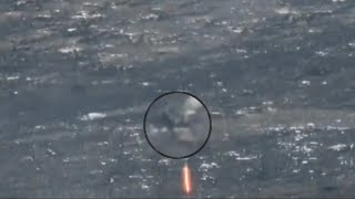 A Ukraine BTR-4 destroys a Russian BMP on the Eastern Front