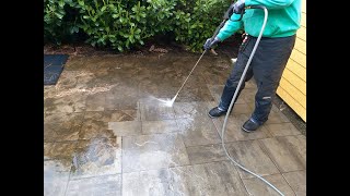 Pressure washing ASMR, Super Satisfying! #asmr, #pressurewashing, #pavers,